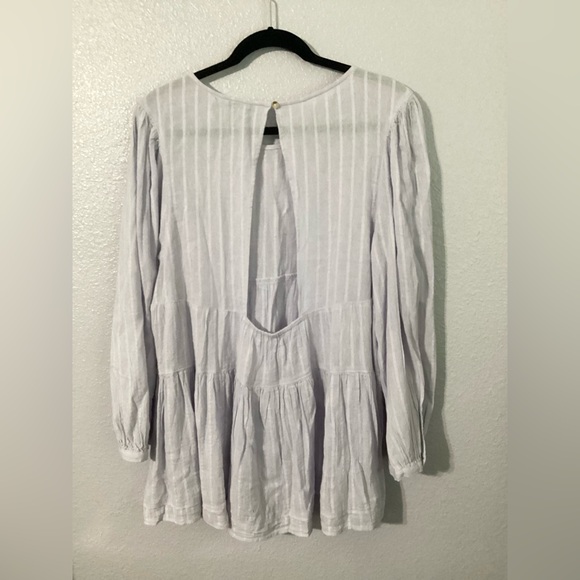 American Eagle Boho Peasant Top Size Large NWT - Picture 2 of 5